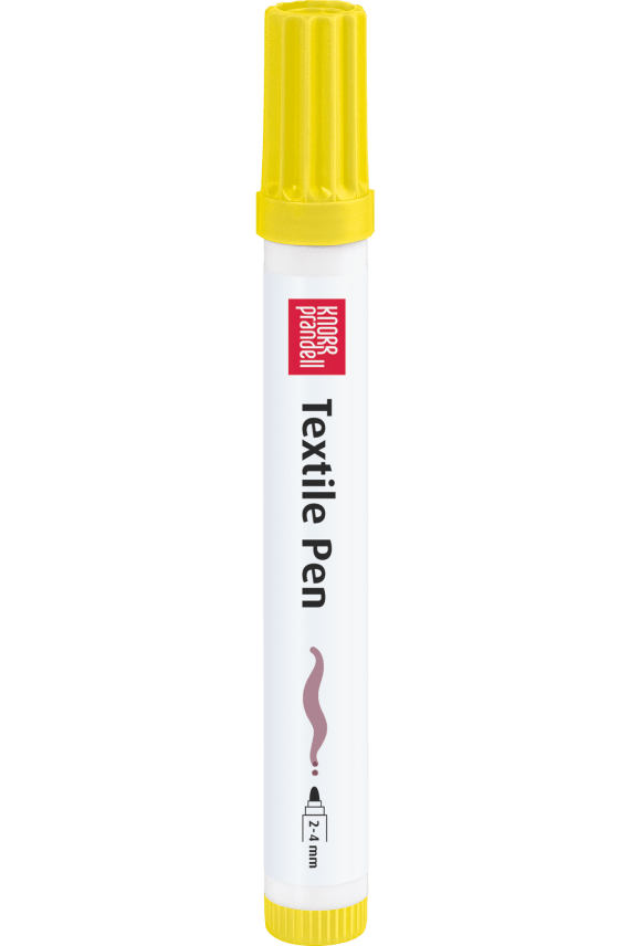 TEKSTIILITUSSI Thick KNORRPrandell keltainen
